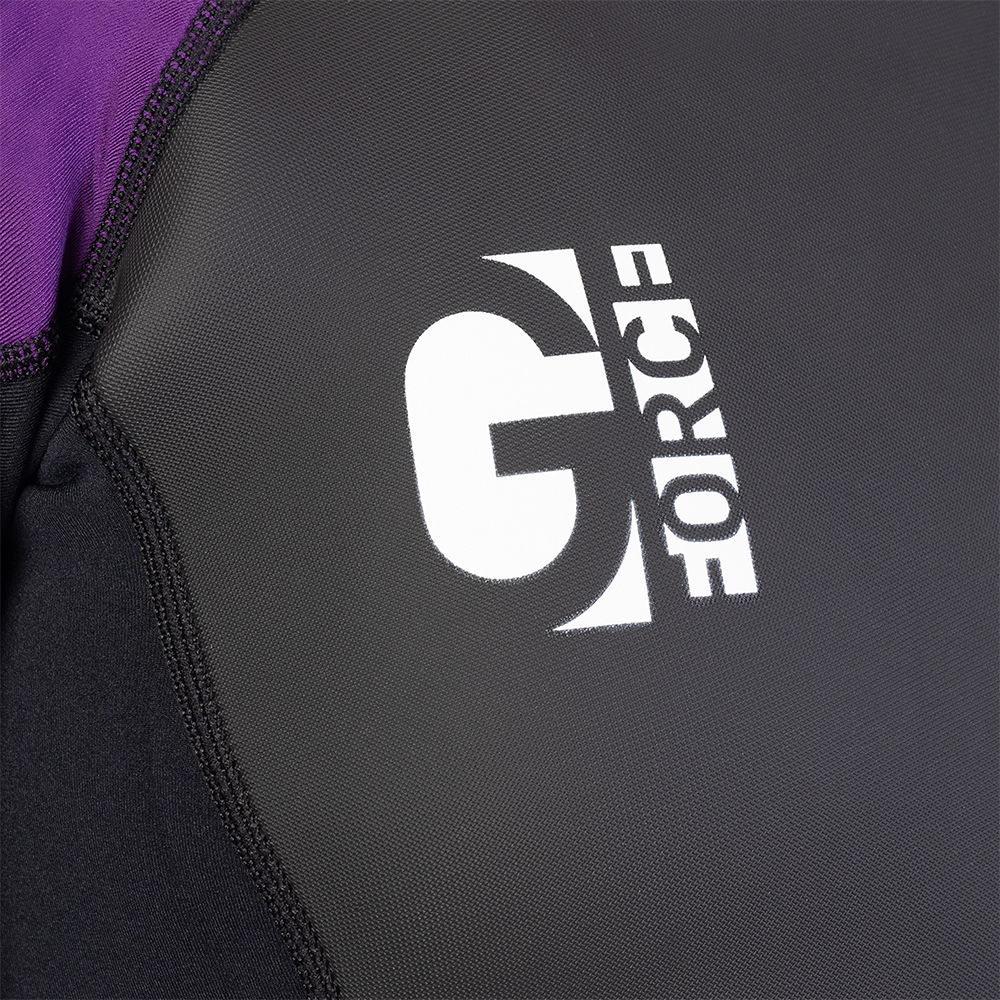 2025 Gul Womens G-Force 3mm Back Zip Wetsuit GF1306-B7 - Black / Mulberry